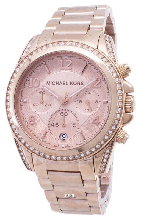 oro reloj michael kors